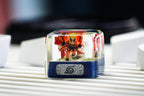 Ninja keycap, artisan spacebar keycap, snake spacebar keycap, 6.25U artisan spacebar, Keycap Set, Handmade Keycap, SA Keycap