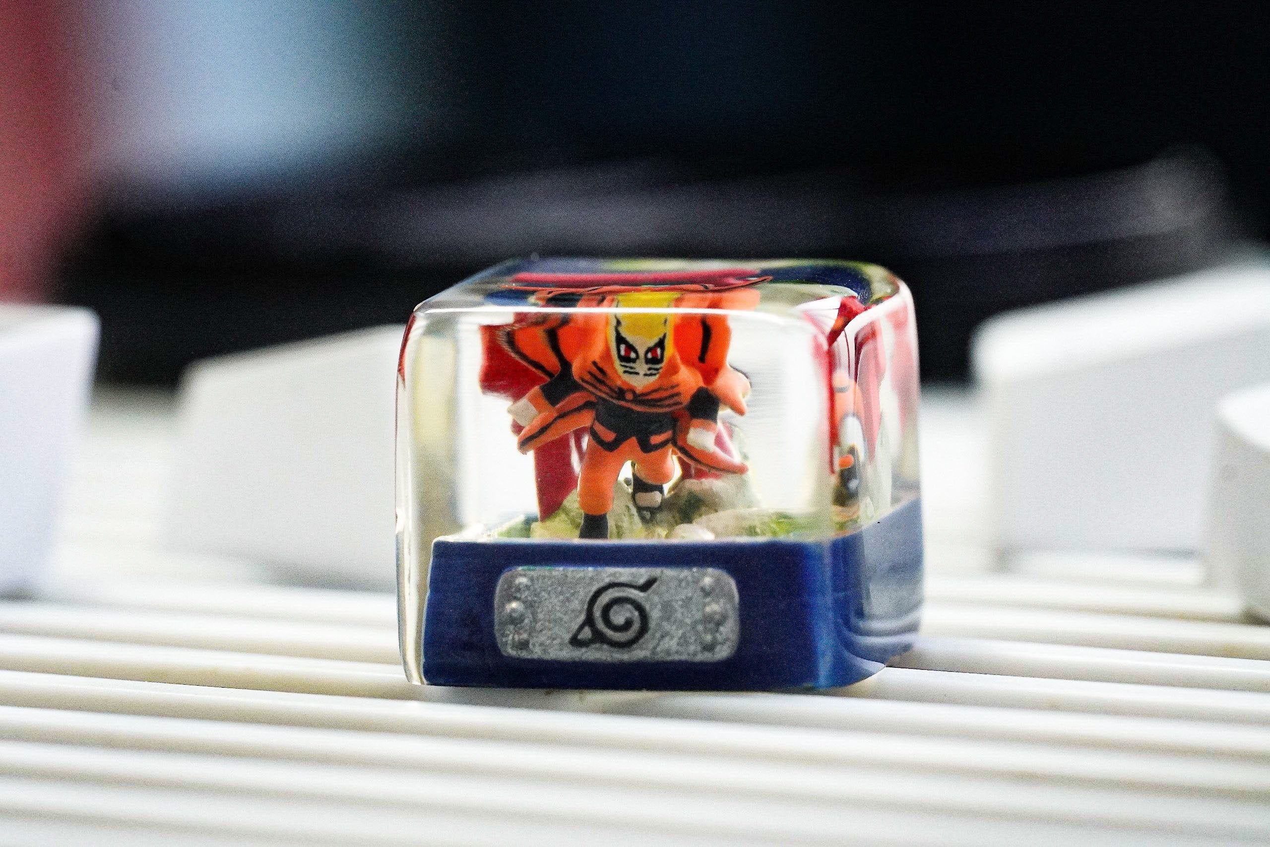 Ninja keycap, artisan spacebar keycap, snake spacebar keycap, 6.25U artisan spacebar, Keycap Set, Handmade Keycap, SA Keycap
