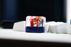 Ninja keycap, artisan spacebar keycap, snake spacebar keycap, 6.25U artisan spacebar, Keycap Set, Handmade Keycap, SA Keycap