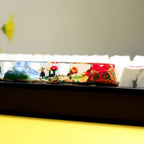 Artisan Keycap, anime keycap, Custom 6.25U spacebar, SA spacebar keycap, Resin Artisan Keycap Handmade, Gift ideas