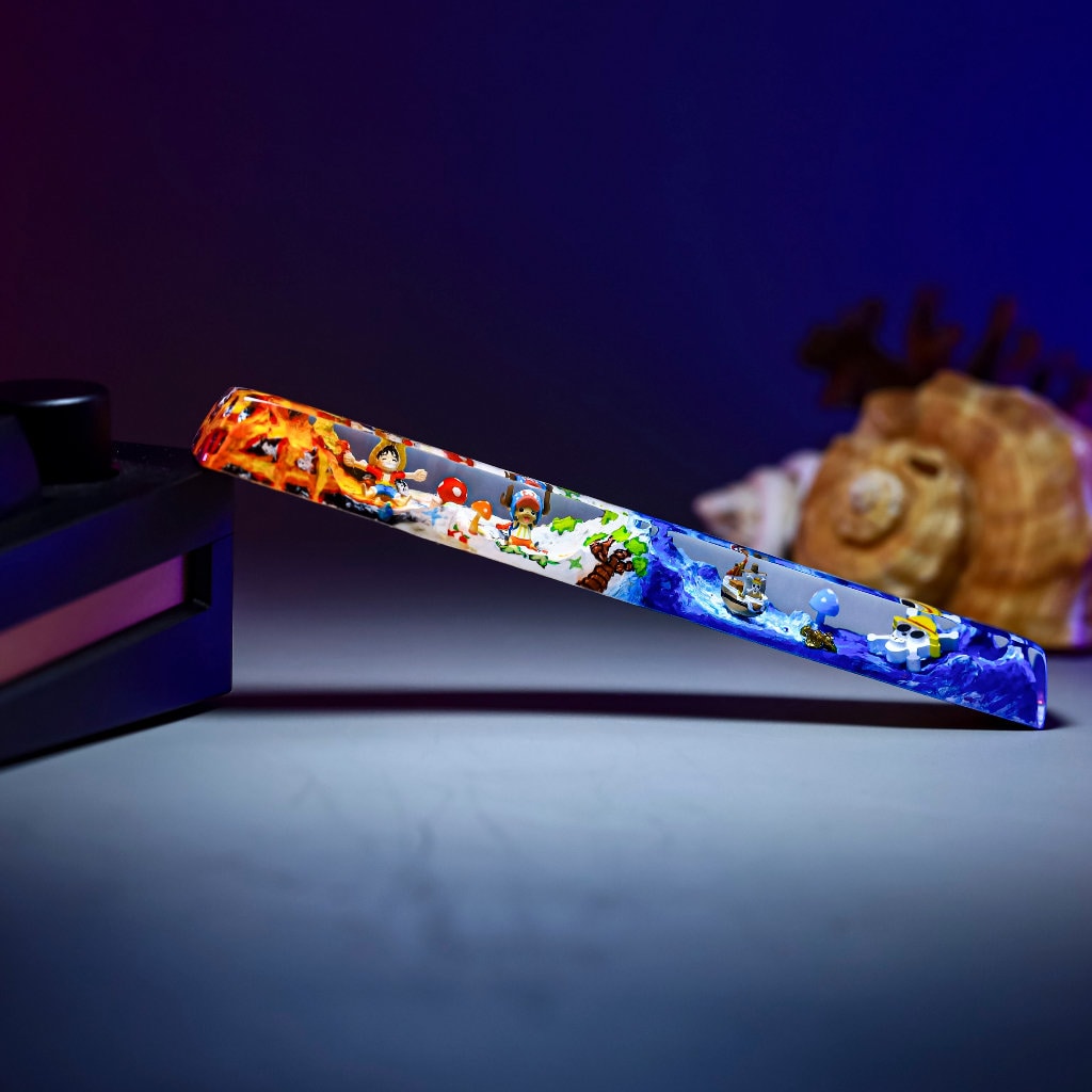 Anime keycap, pirate 6.25U 6U Spacebar Keycap: Set Sail with the Pirates