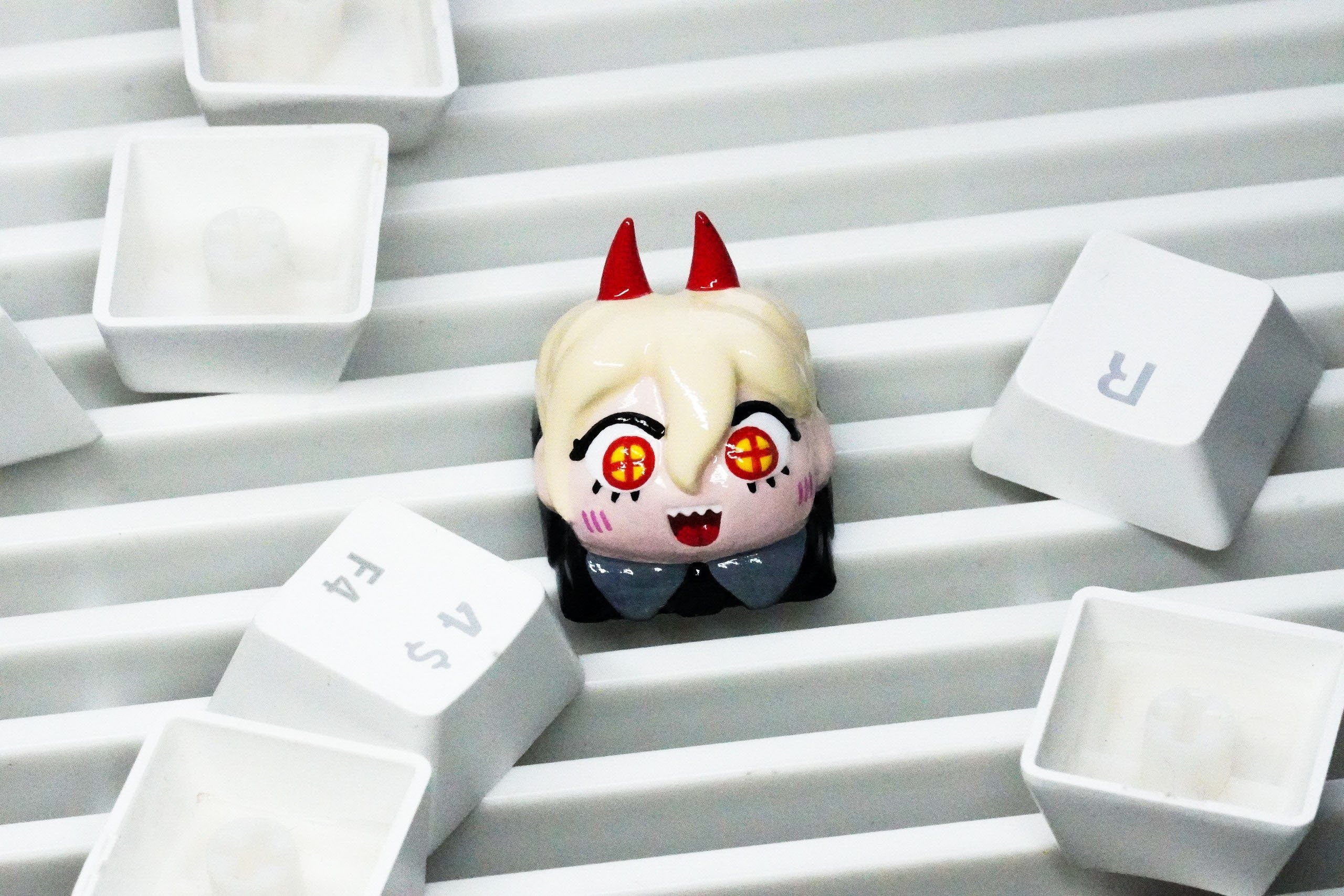 ANIME keycap, Custom keycapfor Art Deco, Keycap Resin for Personalized Gift , 3d hiko key, Personalized keycap Gift Supplies