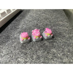 Dino Dinosaur Keycap: Roar into Your Keyboard, cute keycap, gift for friends, 3d hiko key, new year gift