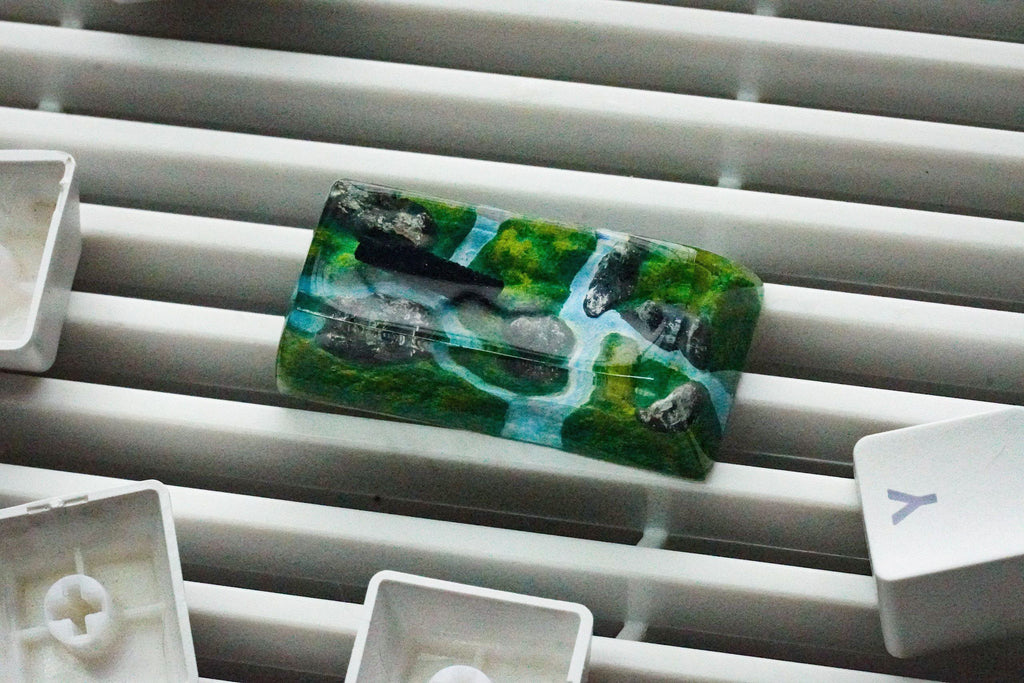 Torri Gate Spring, Artisan Keycap, Custom  2.25U, 2U SA keycap, Keycap set,, Custom Keycap, Keycap, Enter keycap, spacebar ke