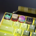 Cyberpunk Keycaps - Elevate Your Keyboard to a Futuristic Dystopia - EDGERUNNERS KEYCAPS