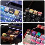 Valorant-Inspired Artisan Keycap: Elevate Your Gaming Setup - Gaming keycap - professional gamers gift - gift for your boyfri