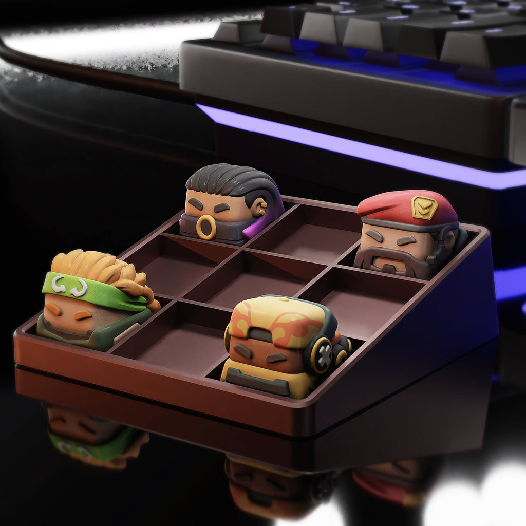 Valorant-Inspired Artisan Keycap: Elevate Your Gaming Setup - Gaming keycap - professional gamers gift - gift for your boyfri