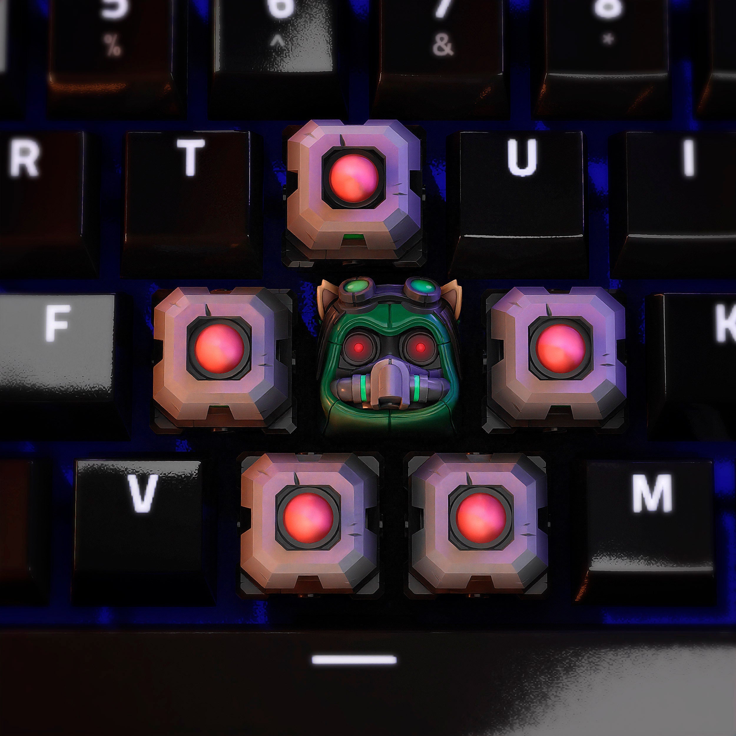 Game keycap, Artisan keycap, Custom keycap,Anime artisan Keycaps, Keycap gifts, 3d hiko key, Keycaps Resin, Keycap Handmade,