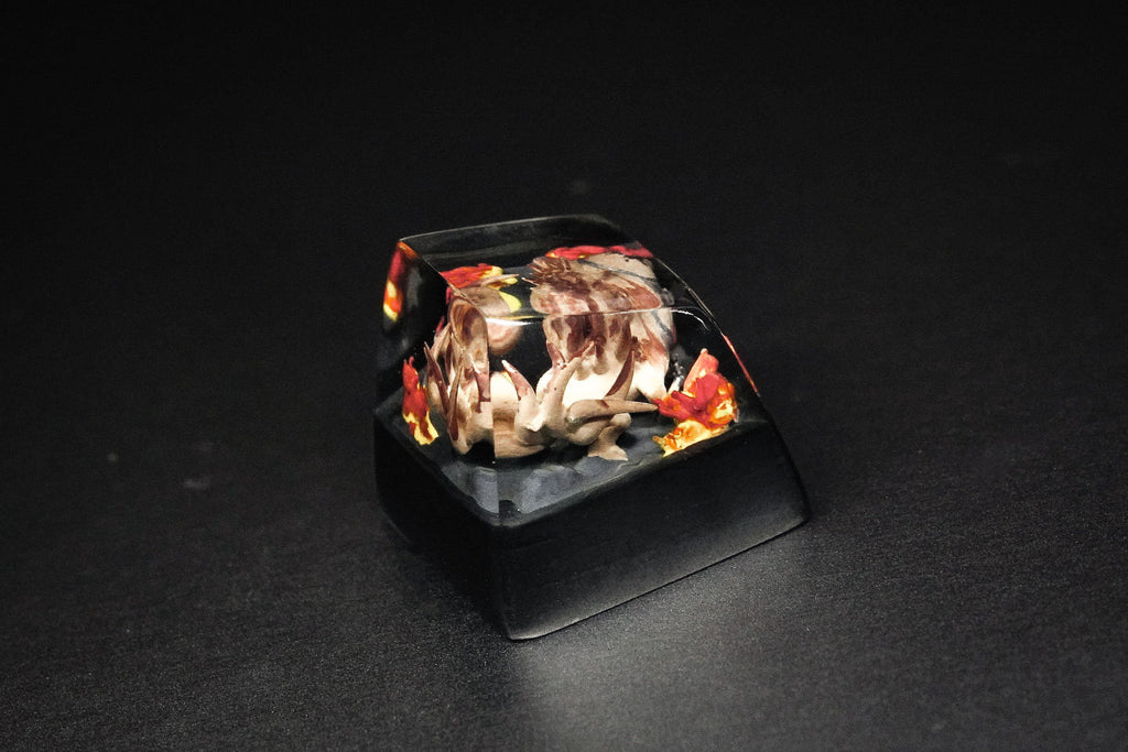 Ninja Keycap, Beast Keycap,Anime Keycap, Resin Keycap, Custom Keycaps, ESC Keycap,Keycap Set, Handmade Keycap, Cube keycap