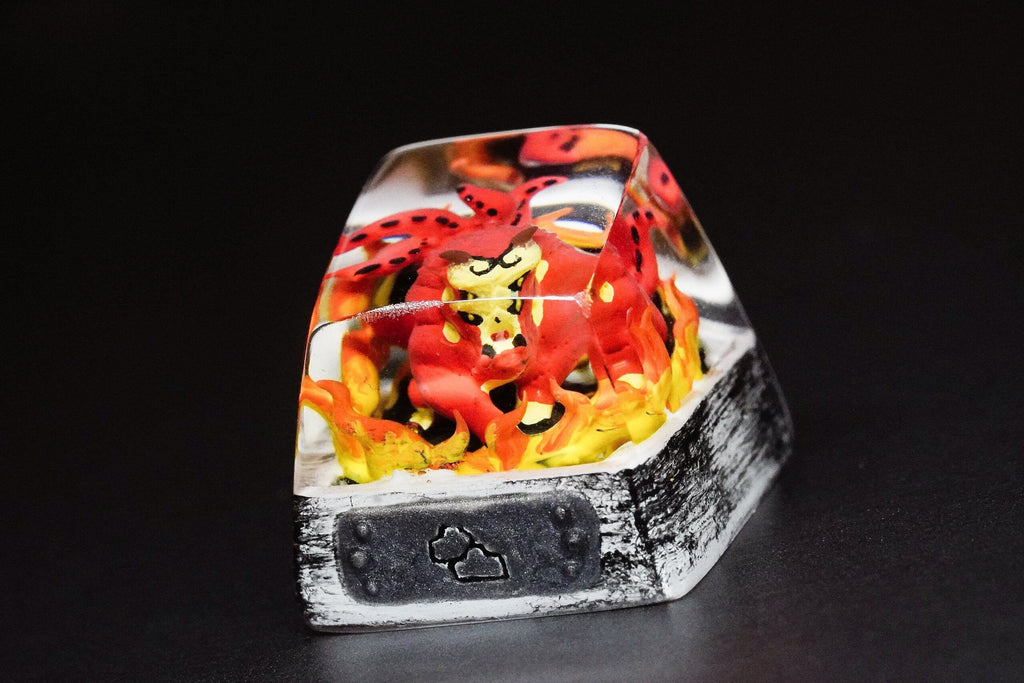 Ninja Keycap, Beast Keycap,Anime Keycap, Resin Keycap, Custom Keycaps, ESC Keycap,Keycap Set, Handmade Keycap, Cube keycap