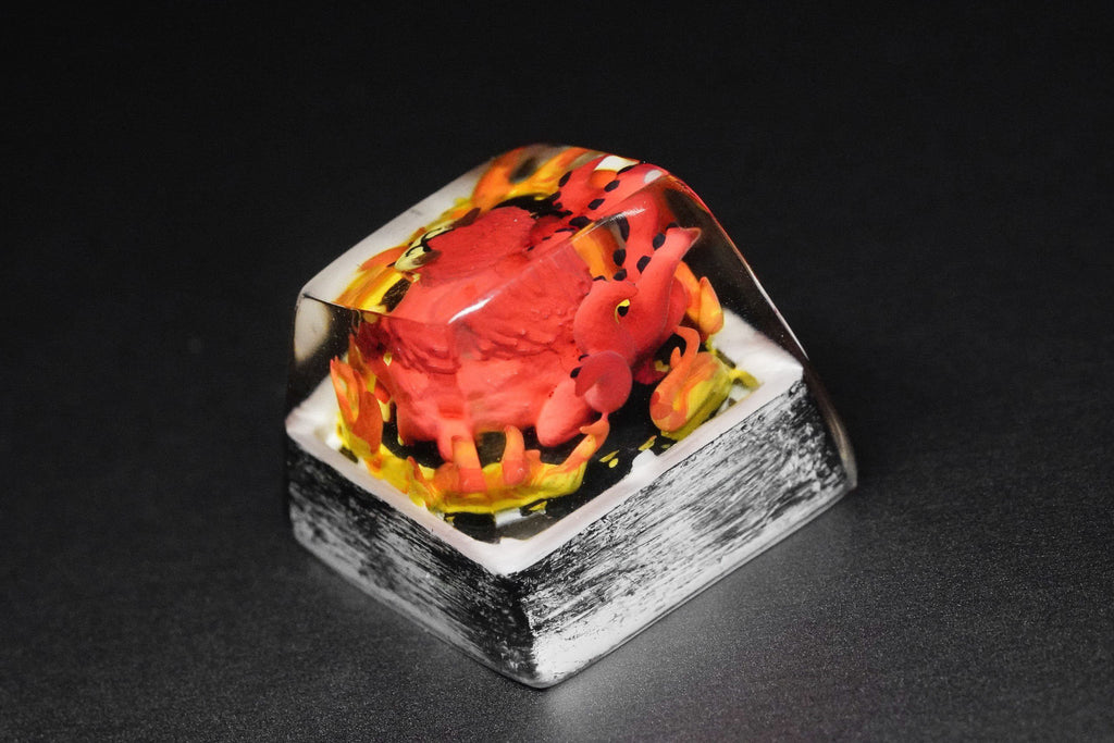 Ninja Keycap, Beast Keycap,Anime Keycap, Resin Keycap, Custom Keycaps, ESC Keycap,Keycap Set, Handmade Keycap, Cube keycap