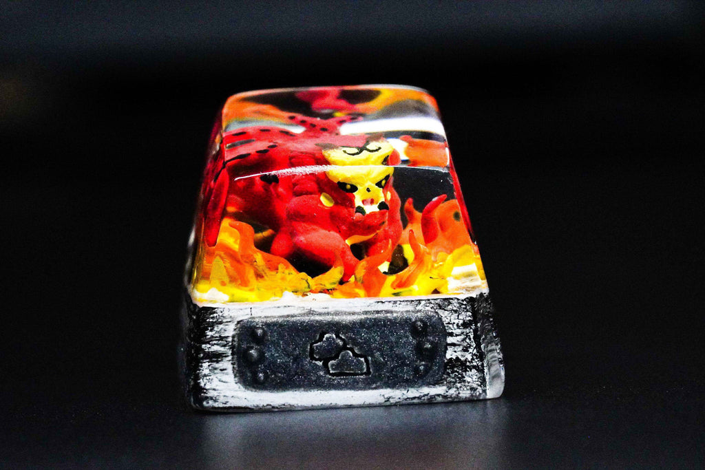 Ninja Keycap, Beast Keycap,Anime Keycap, Resin Keycap, Custom Keycaps, ESC Keycap,Keycap Set, Handmade Keycap, Cube keycap