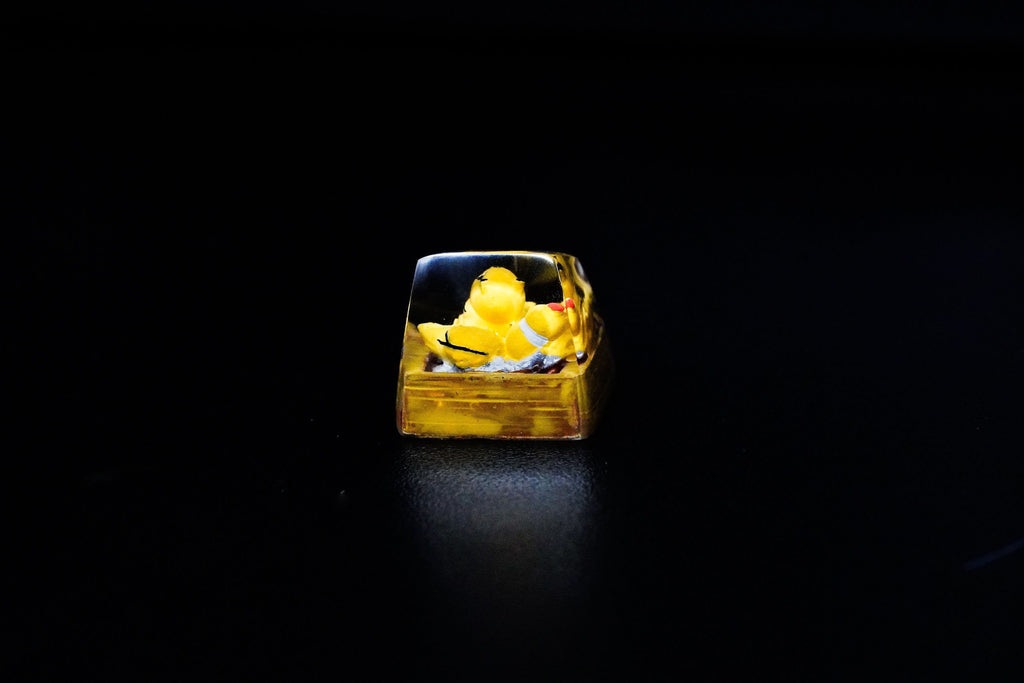 Ninja Keycap, Beast Keycap,Anime Keycap, Resin Keycap, Custom Keycaps, ESC Keycap,Keycap Set, Handmade Keycap, Cube keycap