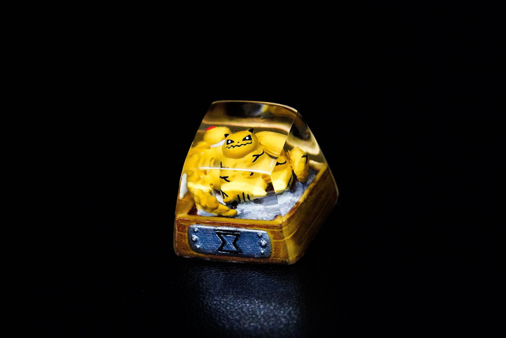 Ninja Keycap, Beast Keycap,Anime Keycap, Resin Keycap, Custom Keycaps, ESC Keycap,Keycap Set, Handmade Keycap, Cube keycap