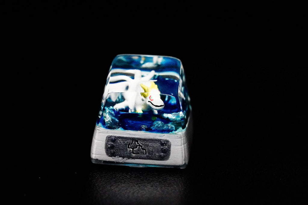 Ninja Keycap, Beast Keycap,Anime Keycap, Resin Keycap, Custom Keycaps, ESC Keycap,Keycap Set, Handmade Keycap, Cube keycap