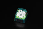 6 tails Ninja Keycap, Beast Keycap,Anime Keycap, Resin Keycap, Custom Keycaps, ESC Keycap Set, Handmade Keycap, Cube keycap
