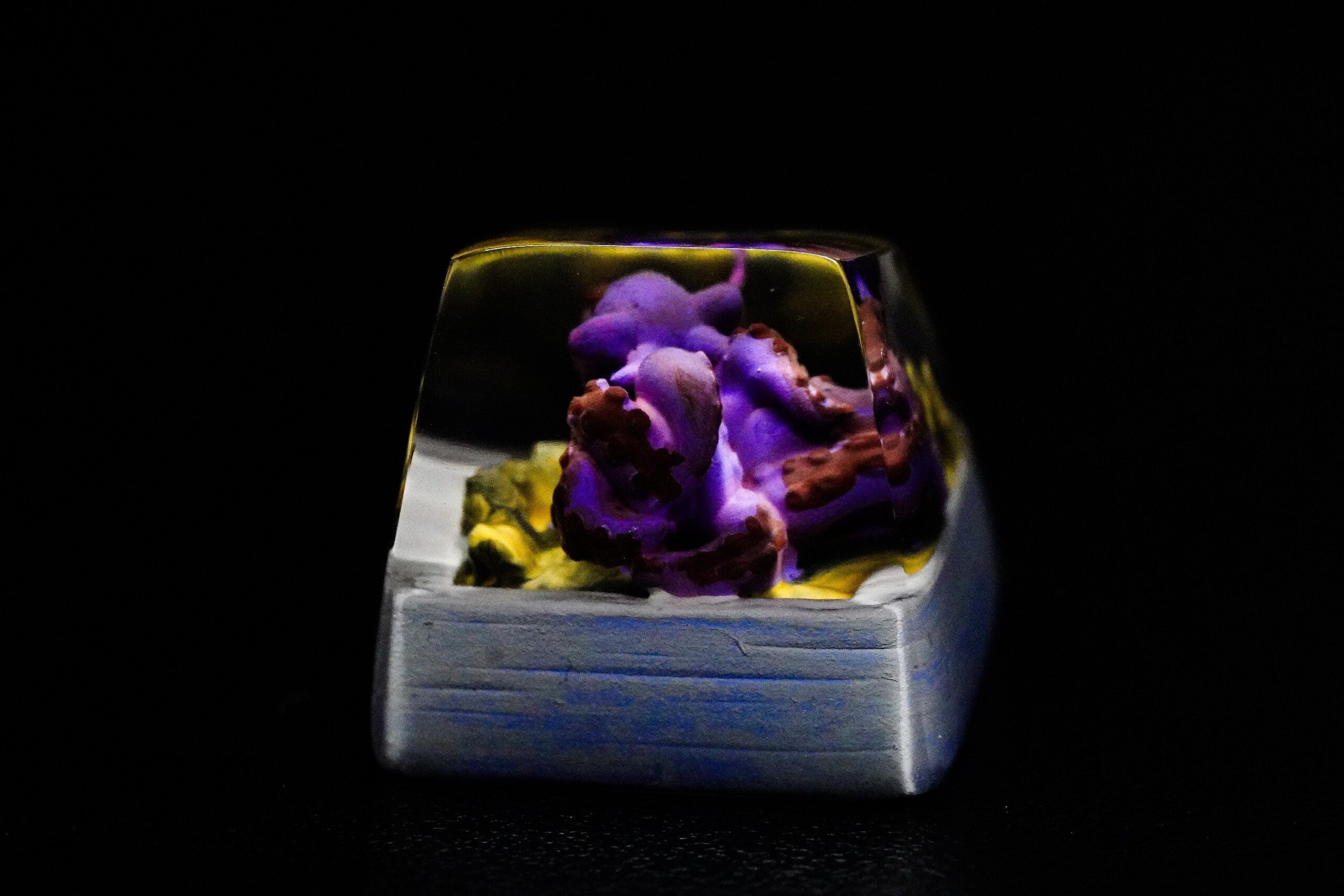 Ninja Keycap, Beast Keycap,Anime Keycap, Resin Keycap, Custom Keycaps, ESC Keycap,Keycap Set, Handmade Keycap, Cube keycap
