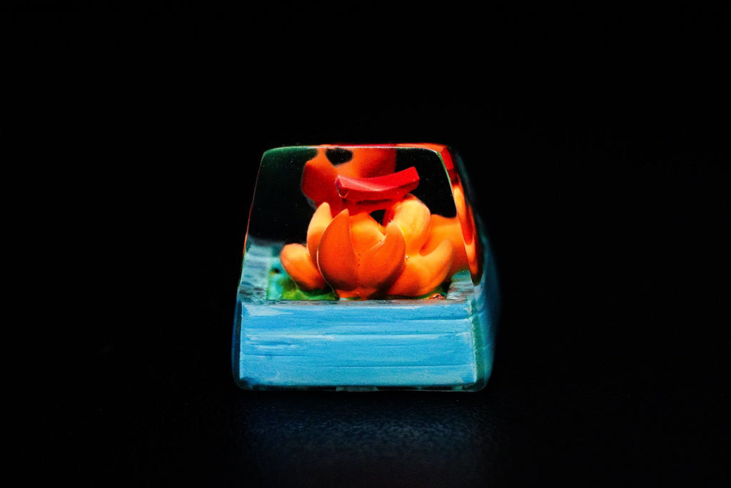 Ninja Keycap, Beast Keycap,Anime Keycap, Resin Keycap, Custom Keycaps, ESC Keycap,Keycap Set, Handmade Keycap, Cube keycap