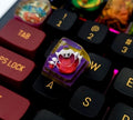 Super hero mushroom 1.25U Keycap, Artisan 1.25U keycap,artisan ctrl keycap, A Gaming Icon for Mechanical Keyboard, gift for a
