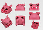 valentine Girl friend gift, Artisan Keycap, keycaps Resin, SA Keycaps For Cherry MX Mechanical Keyboard, 3d hiko key, father'