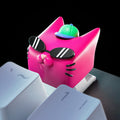 Pets keycap, wonderful keycap, gift for animal lover, cat lover keycap, dog lover keycaps, animal keycaps, enter artisan keyc