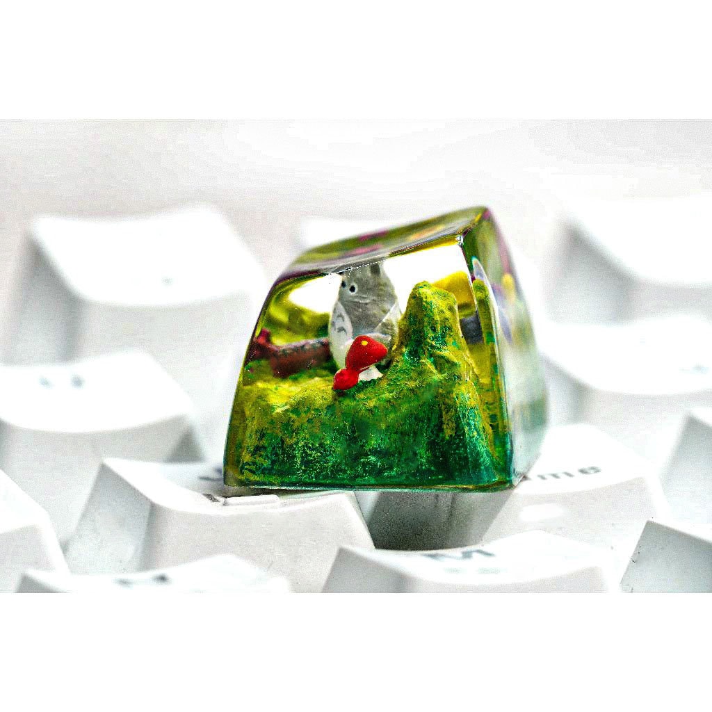 Family Anime Keycap, Custom Keycaps, Artisan Keycap, Artisan Keycap Cute, Artisan Keycap Anime, Cute Keycap, Handmade Keycap
