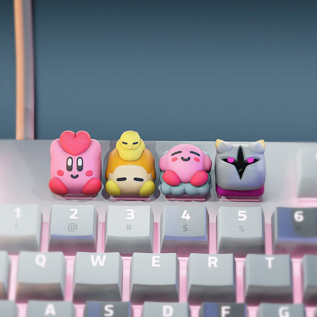 Handmade Artisan keycap, Custom Keycap,3d hiko key, Handmade Resin Keycap, sleeping keycap,Custom Escape keycap, 18th birthda