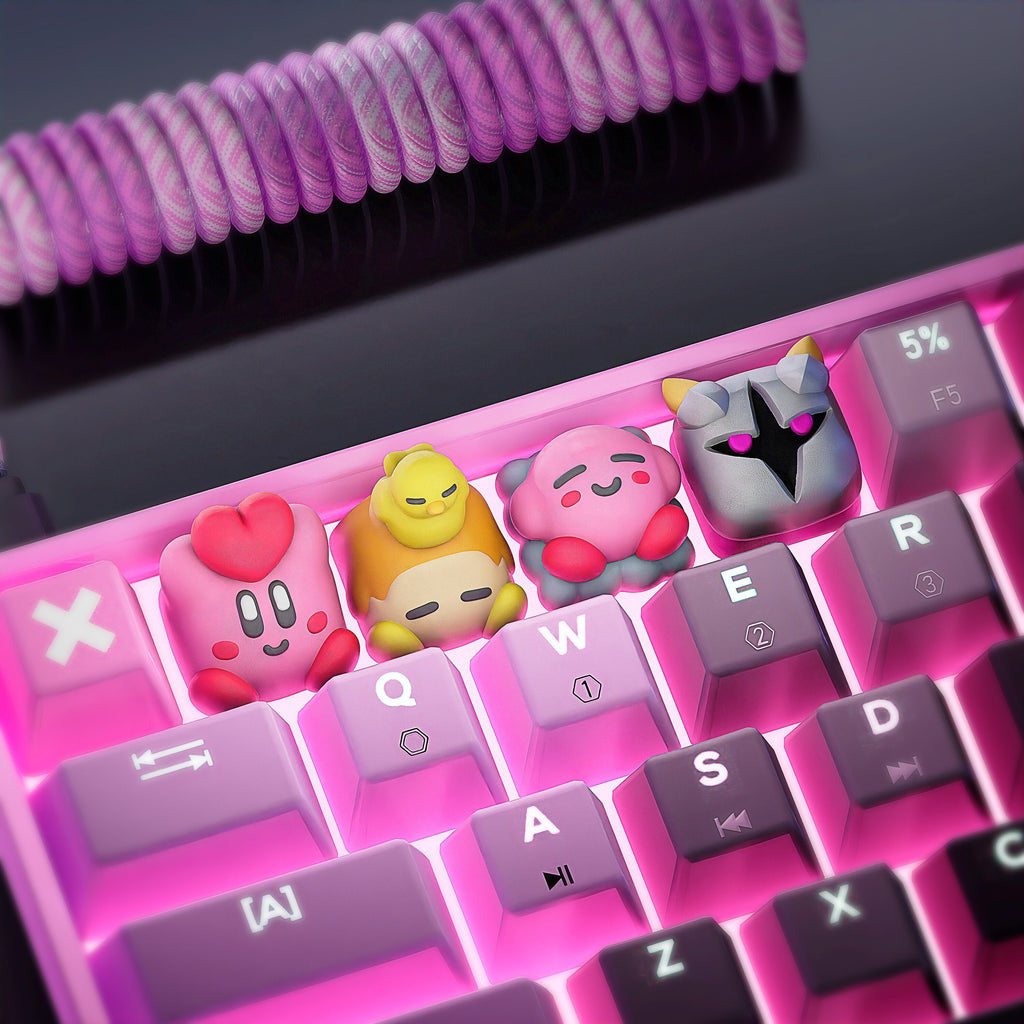 Handmade Artisan keycap, Custom Keycap,3d hiko key, Handmade Resin Keycap, sleeping keycap,Custom Escape keycap, 18th birthda