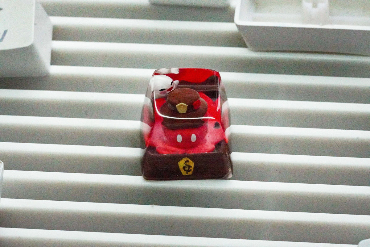 Han.dmade Gen.sh.in Impa.ct Hu Tao Slime Cute Artisan Keycap Cute Anime Keycap , SA keycap, Resin Keycap, Gaming Keycap, arti