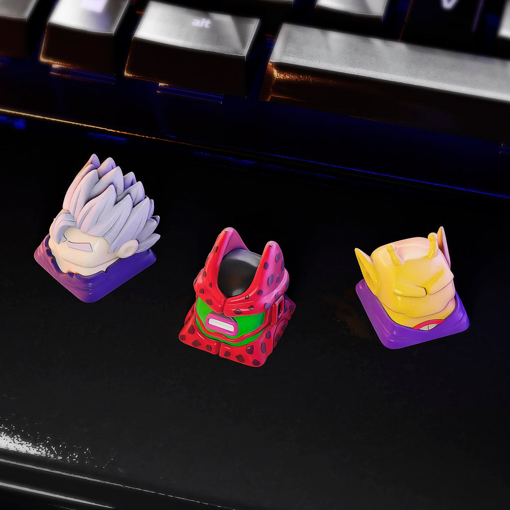 Handmade Dr.ag.on 7 Stars Keycaps, Keycap Anime, Anime Keycap, Anime Keycap for Mechanical Keycap, Gifts