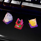 Handmade Dr.ag.on 7 Stars Keycaps, Keycap Anime, Anime Keycap, Anime Keycap for Mechanical Keycap, Gifts