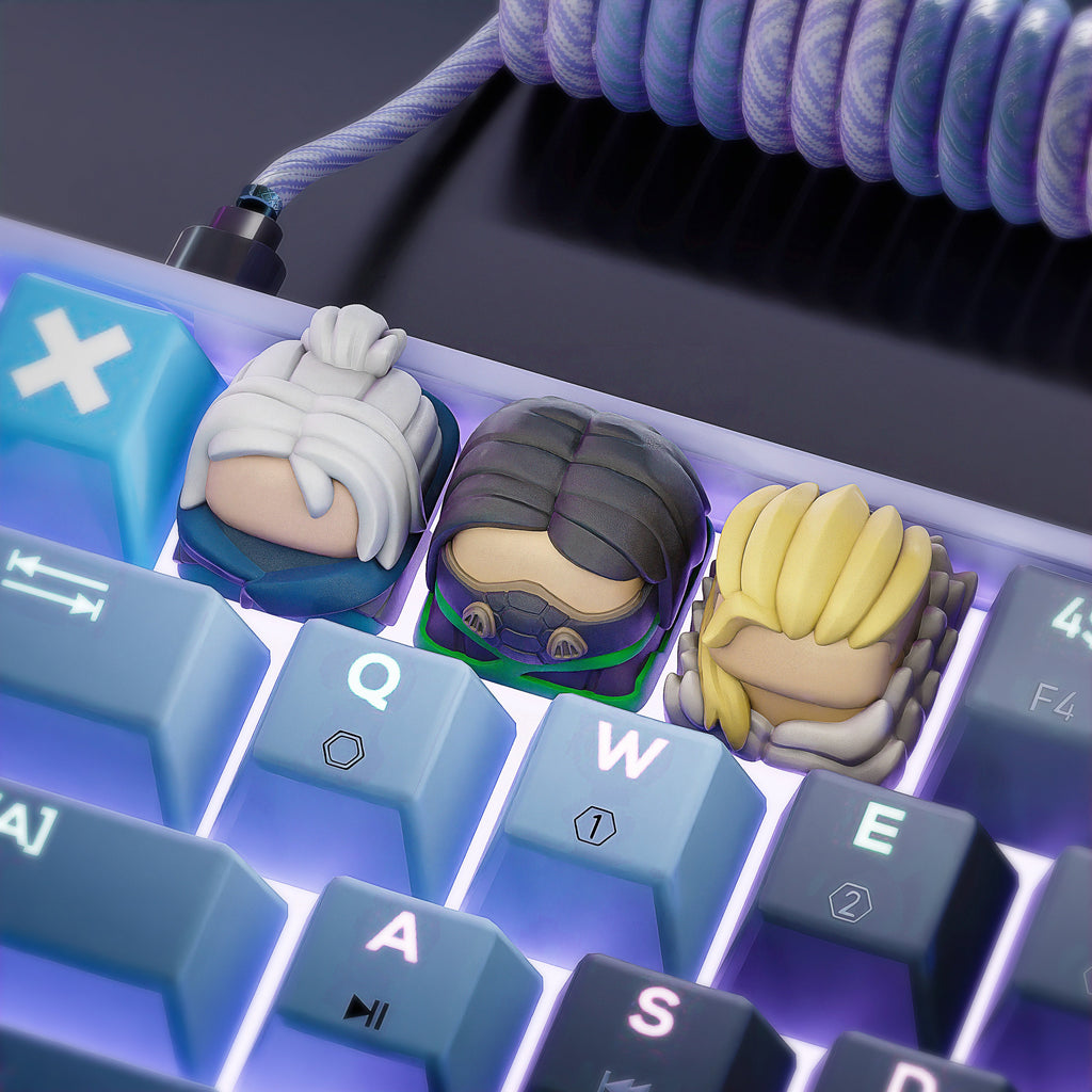 Valorant-Inspired Artisan Keycap: Elevate Your Gaming Setup - Gaming keycap - professional gamers gift - gift for your boyfri
