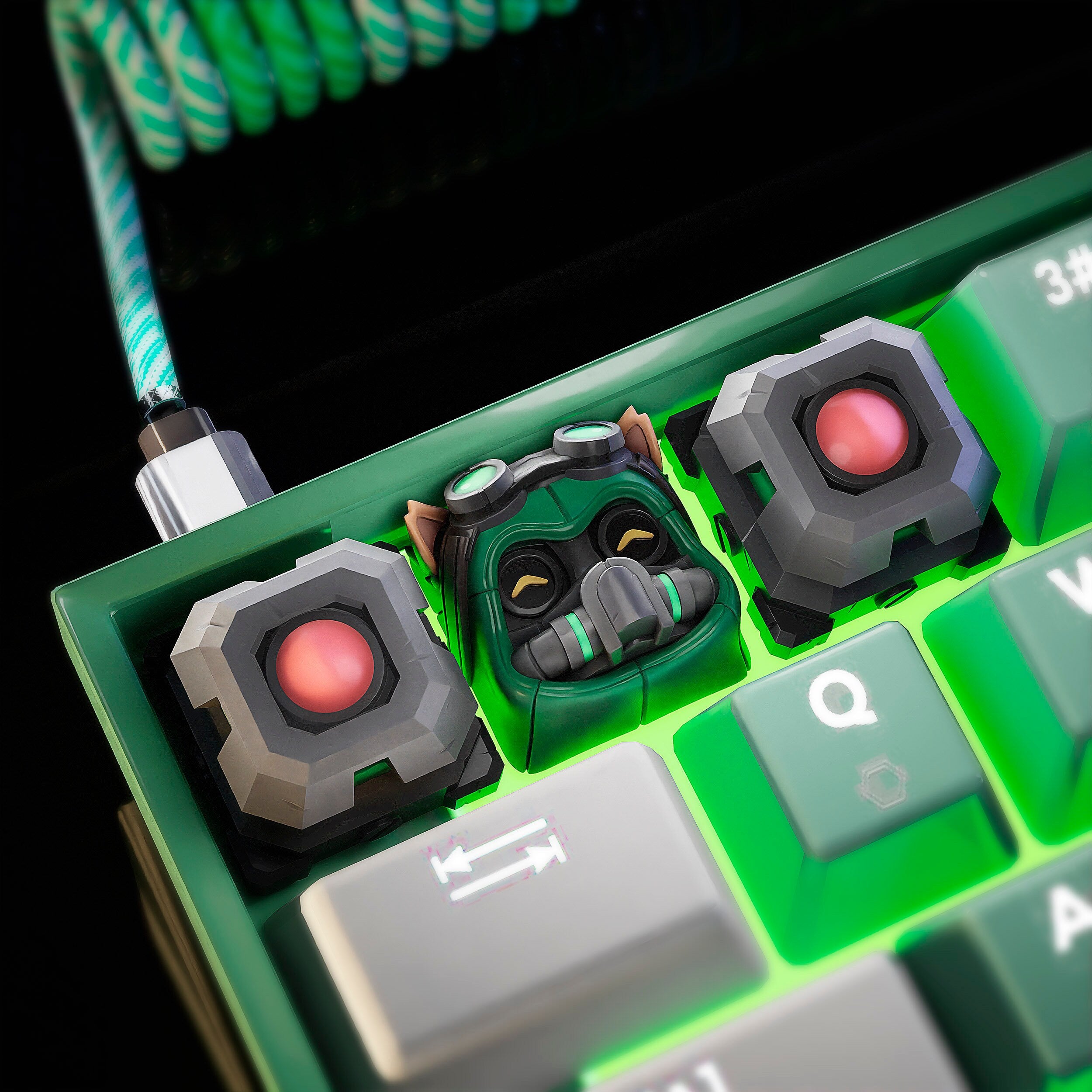 Game keycap, Artisan keycap, Custom keycap,Anime artisan Keycaps, Keycap gifts, 3d hiko key, Keycaps Resin, Keycap Handmade,