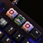 Game keycap, Artisan keycap, Custom keycap,Anime artisan Keycaps, Keycap gifts, 3d hiko key, Keycaps Resin, Keycap Handmade,