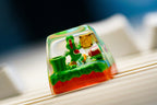 Super Mushroom 1U Keycap – Classic Gaming  - gifts for christmast, gifts for new year, gifts for boyfriends