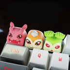 valentine Girl friend gift, Artisan Keycap, keycaps Resin, SA Keycaps For Cherry MX Mechanical Keyboard, 3d hiko key, father'