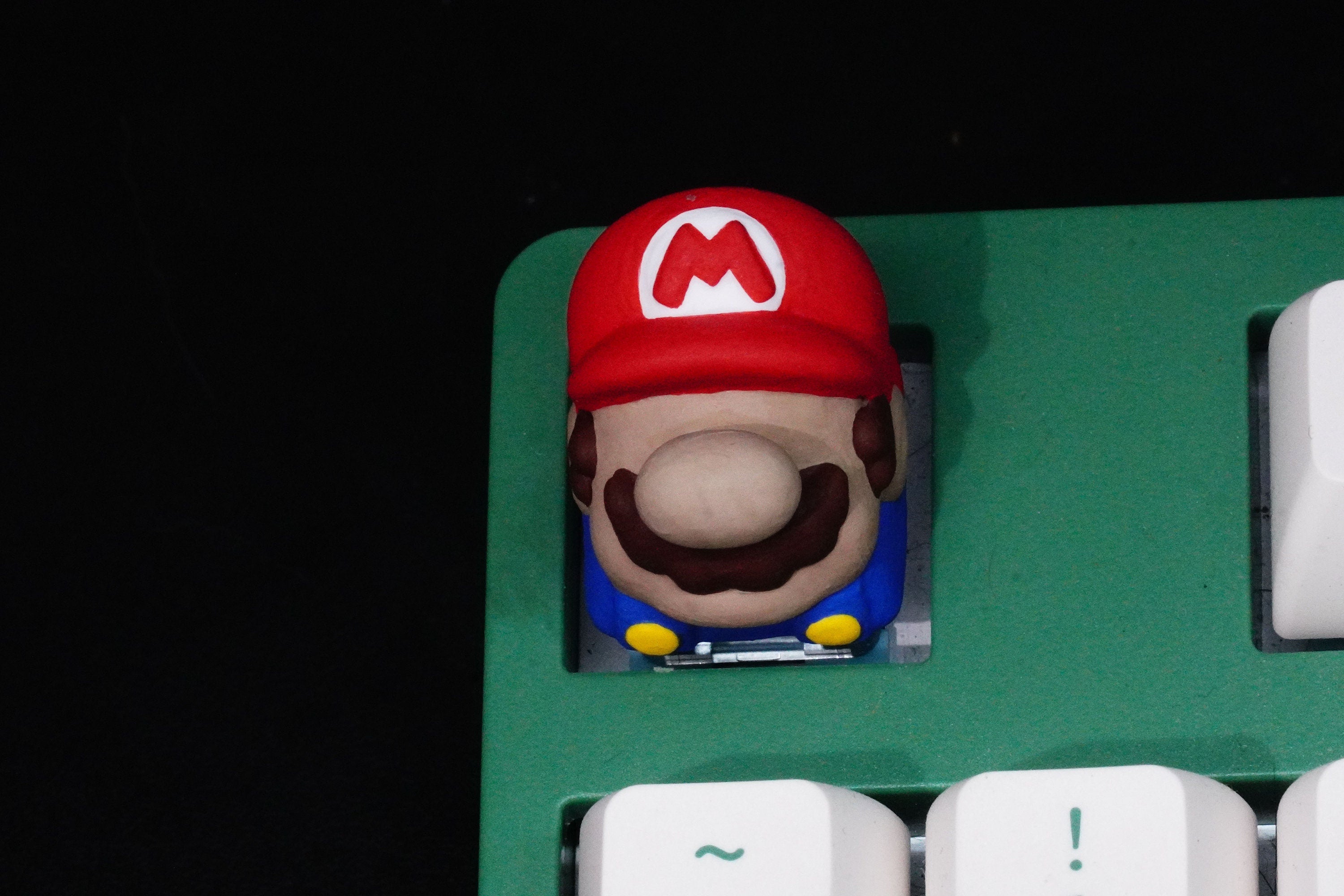 gaming bros keycap, mechanical keyboard, super hero keycap, 3d hiko key, keycap set, anime keycap