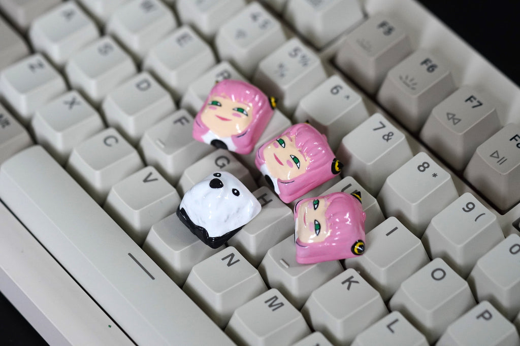 Artisan keycap, Custom Keycap, Artisan Handmade Keycap, Anime keycap, Cherry mx keycaps, 3d hiko key, Resin Keycap set, Gift