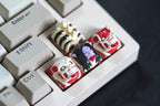 Skeleton keycap, Anime Keycap| Anime Studio Keycap|  3d hiko key| Face Ghost Anime Keycap| Anime Set Keycap for Mechanical Ke