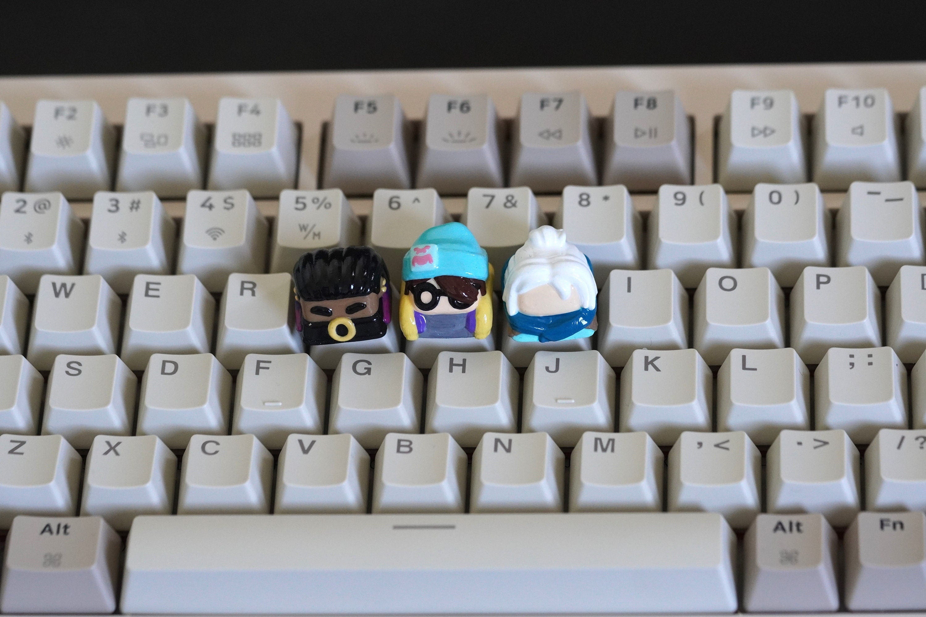 Valorant-Inspired Artisan Keycap: Elevate Your Gaming Setup - Gaming keycap - professional gamers gift - gift for your boyfri