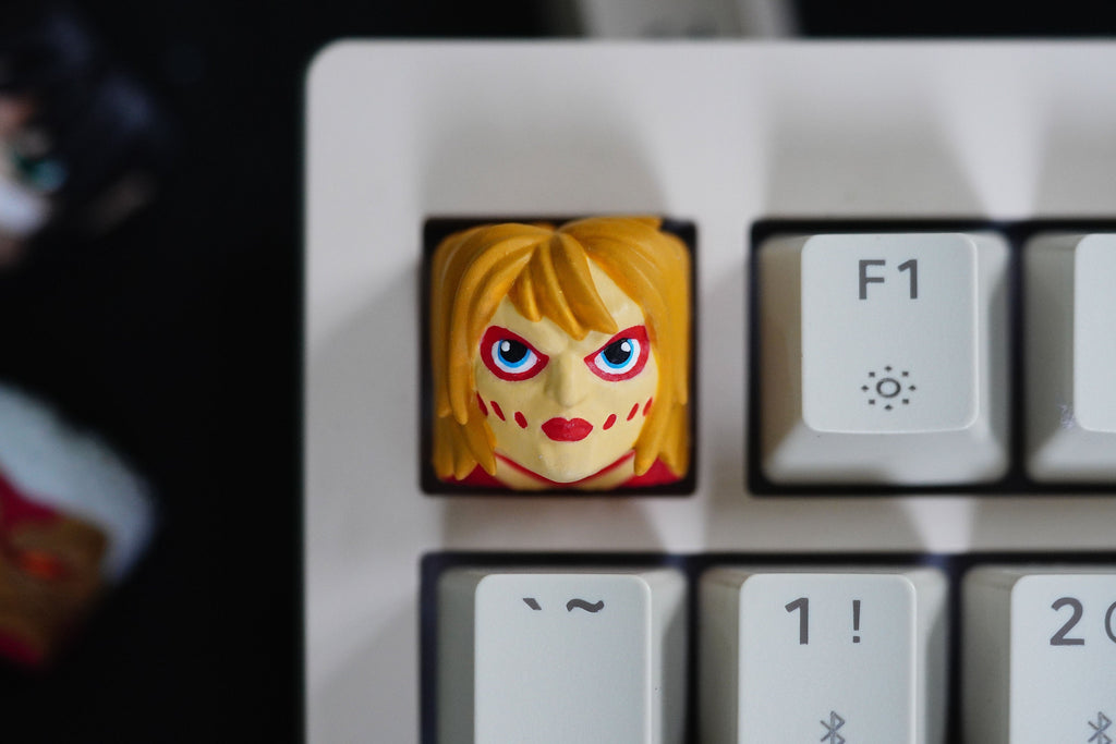 Titans keycap, ANIME keycap, Custom keycapfor Art Deco, Keycap Resin for Personalized Gift , Personalized keycap Gift Supplie