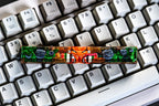 Custom Ninja 6.25U Spacebar Artisan Keycap, Resin Keycap Spacebar, Custom Keycaps, Artisan Keycap Spacebar, Custom Spacebar K