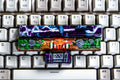 Custom Ninja 6.25U Spacebar Artisan Keycap, Resin Keycap Spacebar, Custom Keycaps, Artisan Keycap Spacebar, Custom Spacebar K
