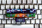 Custom Ninja 6.25U Spacebar Artisan Keycap, Resin Keycap Spacebar, Custom Keycaps, Artisan Keycap Spacebar, Custom Spacebar K