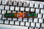 Custom Ninja 6.25U Spacebar Artisan Keycap, Resin Keycap Spacebar, Custom Keycaps, Artisan Keycap Spacebar, Custom Spacebar K