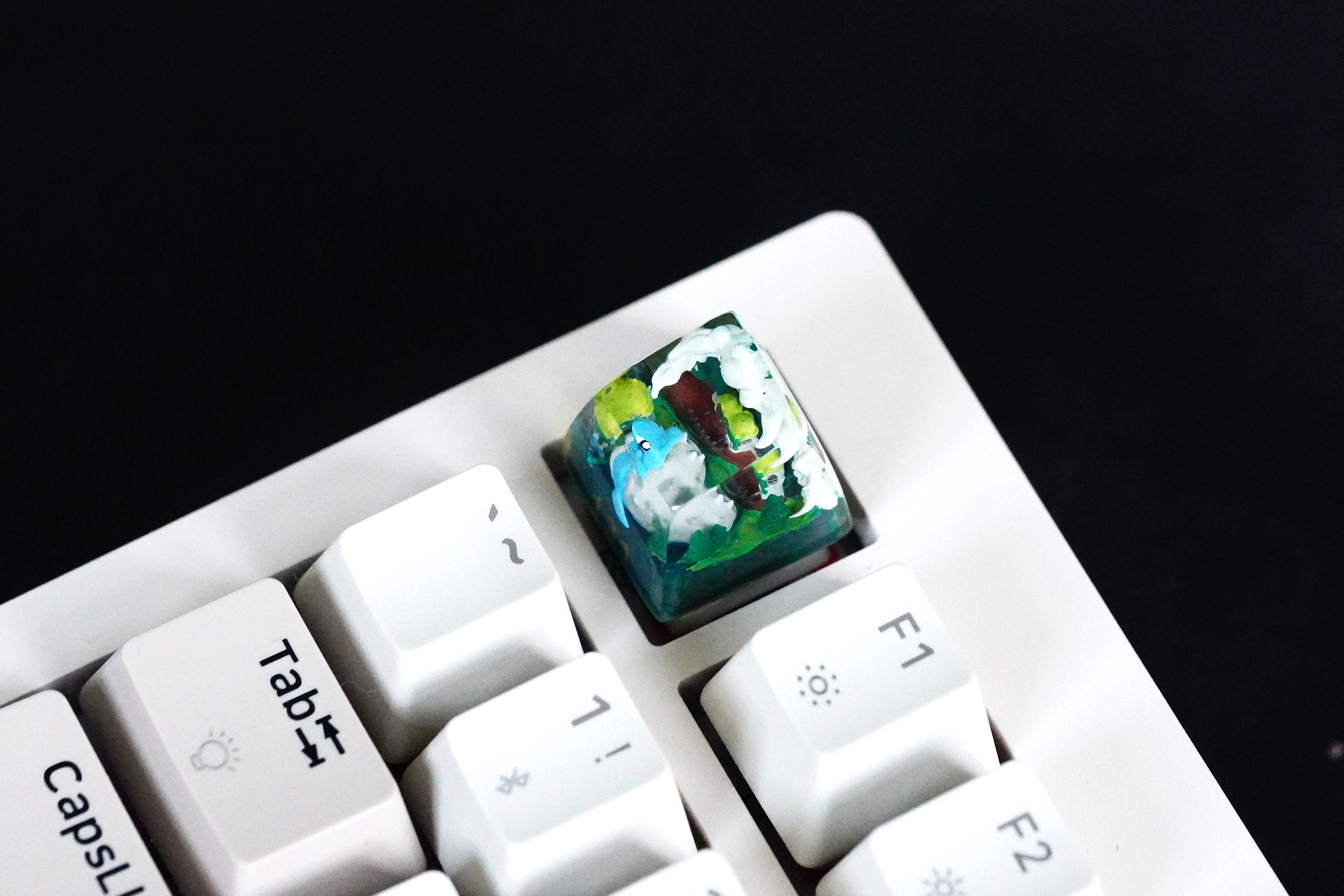 La.pr.as keycap, Custom p.oke.mon keycap, Keycap, Keycaps, Artisan keycap, Cherry mx keycaps, Mechanical Gaming Keyboard, Gif
