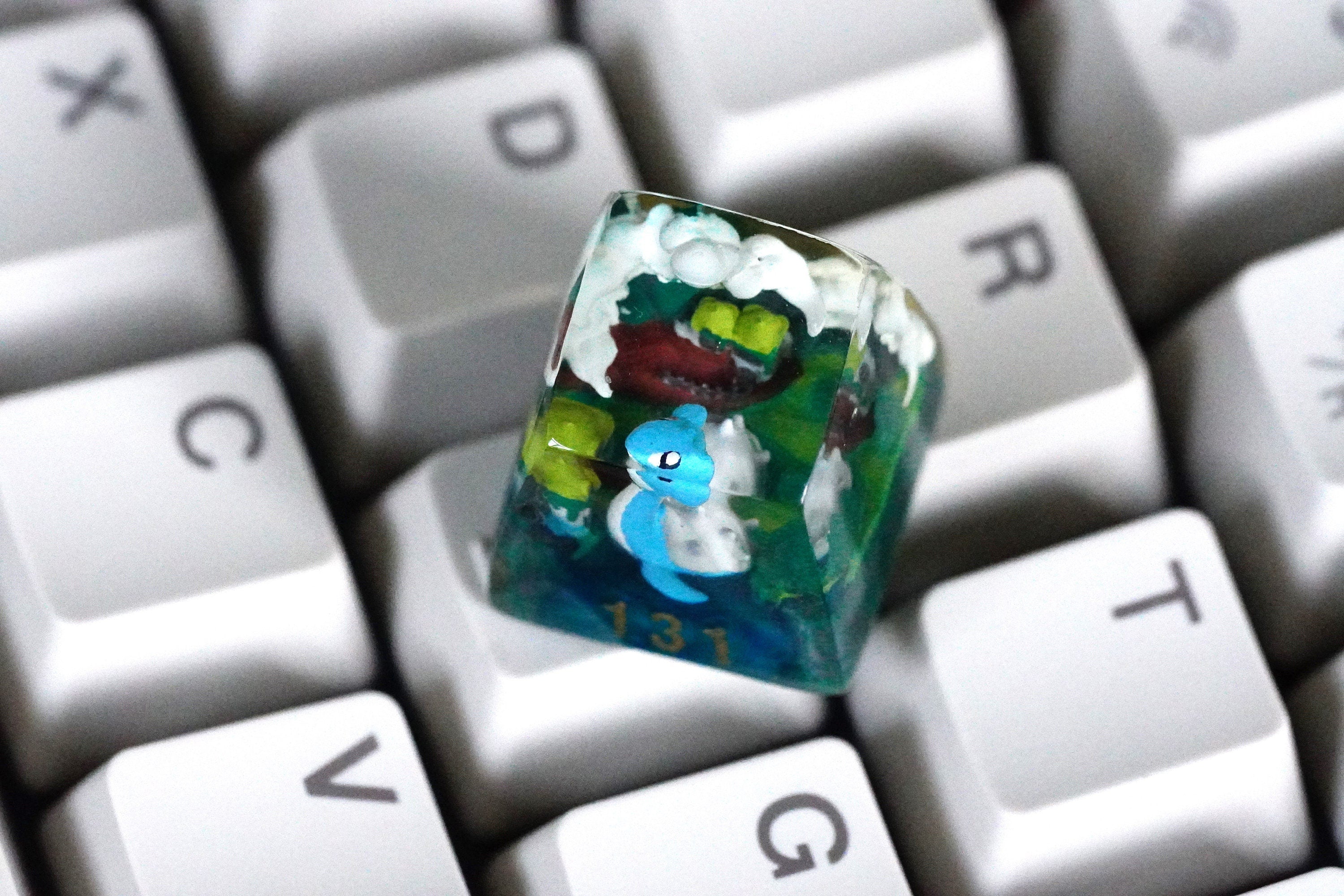 La.pr.as keycap, Custom p.oke.mon keycap, Keycap, Keycaps, Artisan keycap, Cherry mx keycaps, Mechanical Gaming Keyboard, Gif