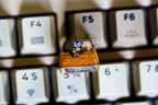 handmade Hedgehog spacebar artisan keycap, resin keycap,custom anime keycaps,Shadow Custom keycaps for cherry Mx ,Birthday Gi