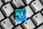 Haku Dragon SA Keycaps, DRAGON resin, EPOXY Resin Molds, Cherry mx Keycaps,Cute Handmade Gaming Running Up to Hill Qawaii Coo