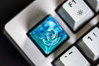 Haku Dragon SA Keycaps, DRAGON resin, EPOXY Resin Molds, Cherry mx Keycaps,Cute Handmade Gaming Running Up to Hill Qawaii Coo